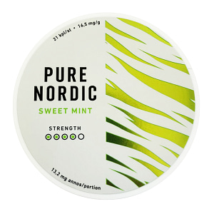 pure nordic mint nikotiinipussit