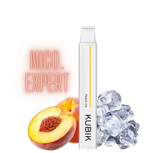 kubik vape peach ice