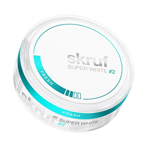 skruf super white nikotiinipussit